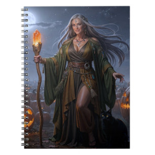 Cuaderno Hechicera de la Tierra del Parche de Calabaza bajo
