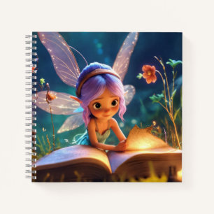 Cuaderno Hechizos Mágicos de Hadas Místicas