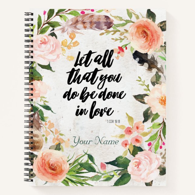 Cuaderno Hecho con amor (Anverso)