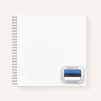 Cuaderno Hecho en Estonia