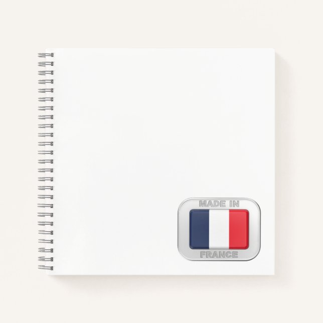 Cuaderno Hecho en Francia (Anverso)
