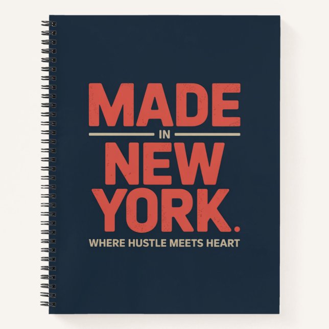 Cuaderno Hecho en Nueva York (Anverso)