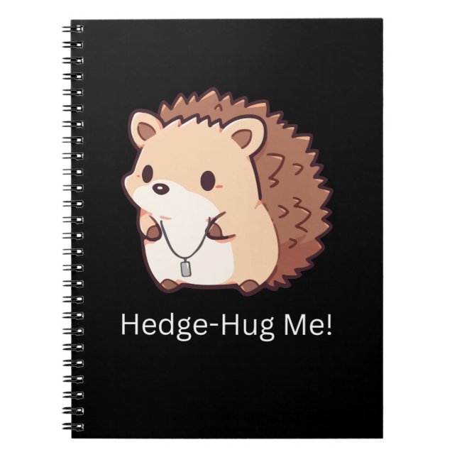 Cuaderno Hedge-Hug Me (Frente)