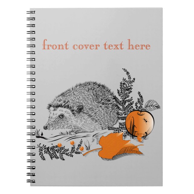 Cuaderno Hedgehog (Frente)