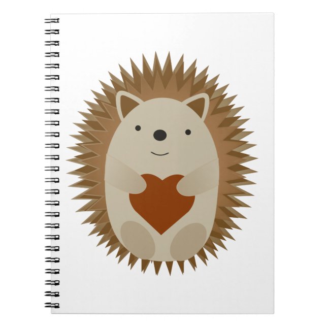 Cuaderno Hedgehog Heart (Frente)