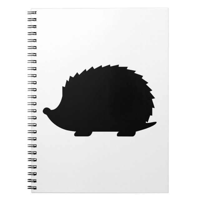 Cuaderno Hedgehog Silhouette (Frente)