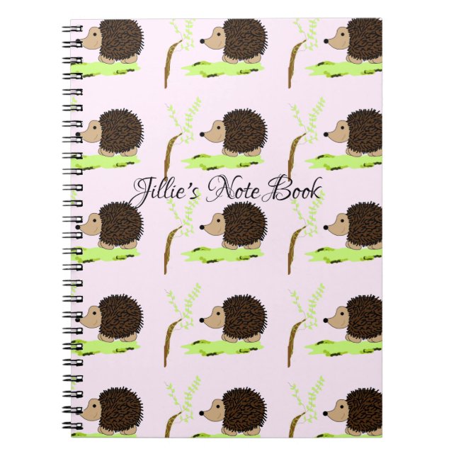 Cuaderno Hedgehogs Spiky (Frente)