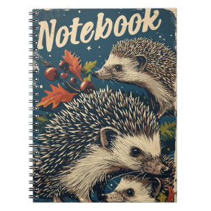 Cuaderno Hedgehogs Vintage