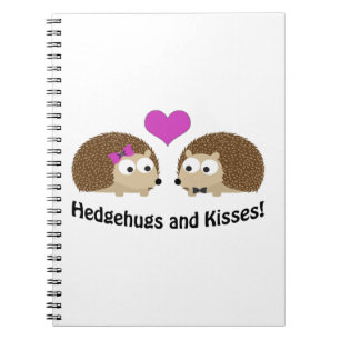 Cuaderno Hedgehugs and Kisses Hedgehog Love