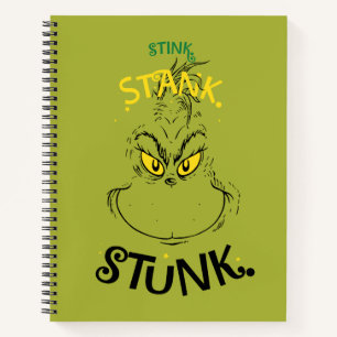 Cuaderno Hedor Apestaba Apestó Cita del Señor Grinch