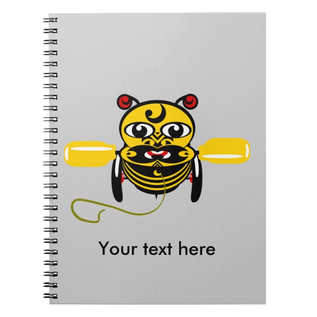Cuaderno Hei Tiki Bee Toy Kiwiana (Frente)