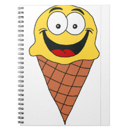 Cuaderno Helado amarillo