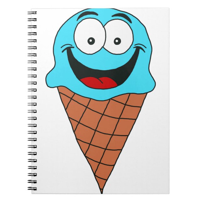 Cuaderno Helado azul claro (Frente)
