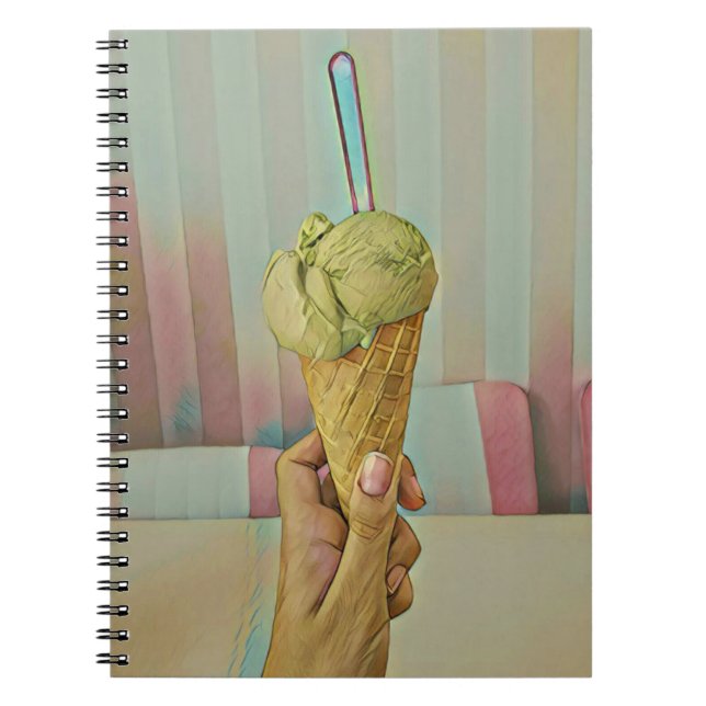 Cuaderno Helado de chocolate (Frente)