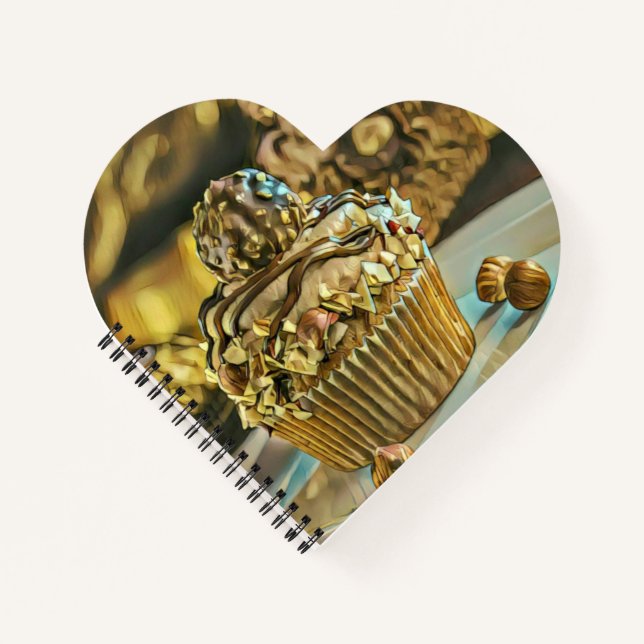 Cuaderno Helado de chocolate para amantes del chocolate (Anverso)