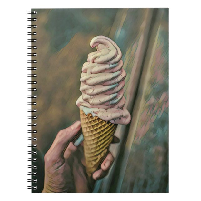 Cuaderno helado helado Guay frío (Frente)