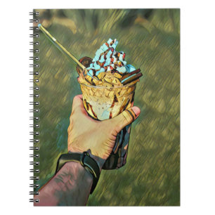 Cuaderno helado helado Guay frío