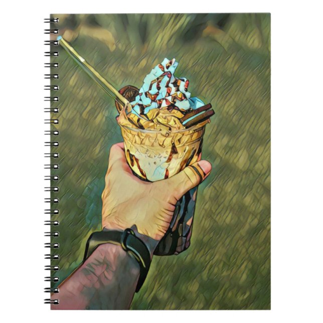 Cuaderno helado helado Guay frío (Frente)