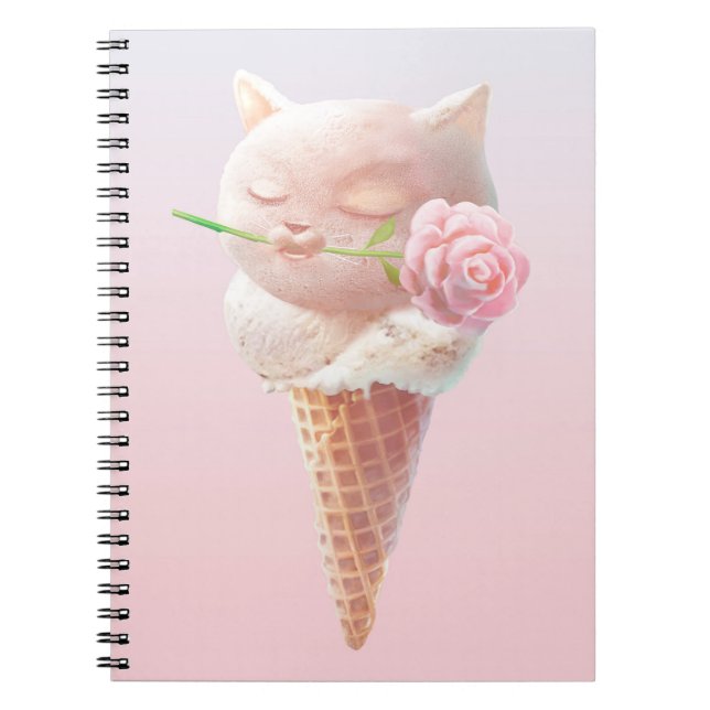 Cuaderno Helado Kitty - Rosy & Dreamy (Frente)