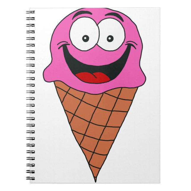 Cuaderno Helado rosa (Frente)