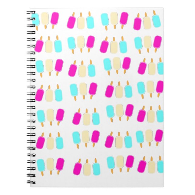 Cuaderno helado tres colores (Frente)