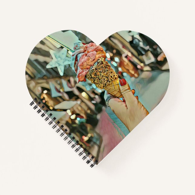 Cuaderno Helados rociados (Anverso)