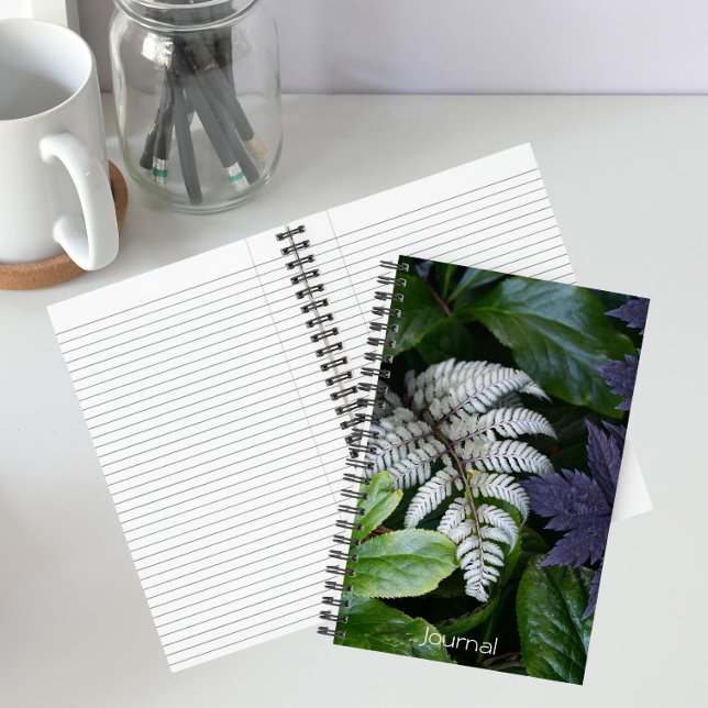 Cuaderno Helecho Japonés Pintado Floral (In Situ)