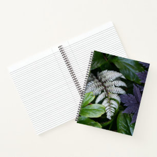 Cuaderno Helecho Japonés Pintado Floral