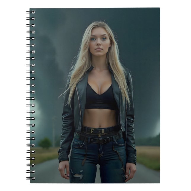 Cuaderno Helena Chevalier: calma y caos (Frente)