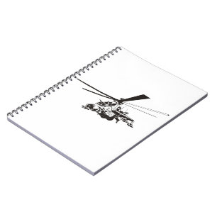 Cuaderno Helicóptero personalizado "Hind"