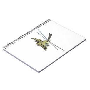 Cuaderno Helicóptero personalizado "Hind"