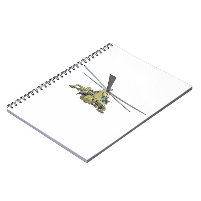 Cuaderno Helicóptero personalizado "Hind" (Lado Izquierdo)