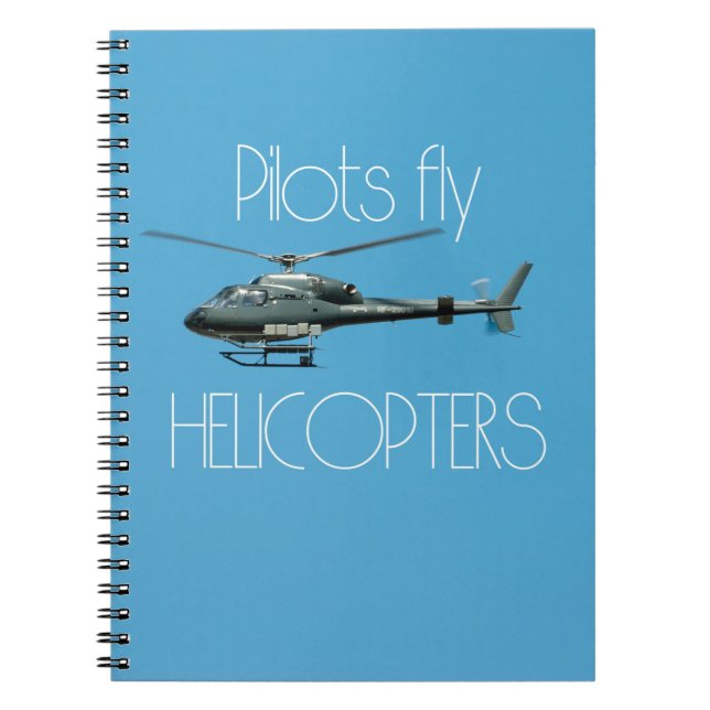 Cuaderno Helicópteros pilotos (Frente)