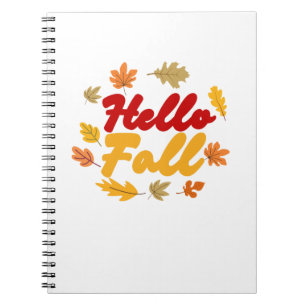 Cuaderno Hello Fall