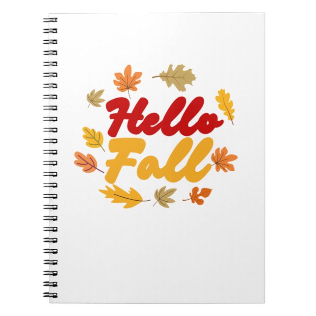 Cuaderno Hello Fall (Frente)