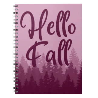 Cuaderno Hello Fall Season