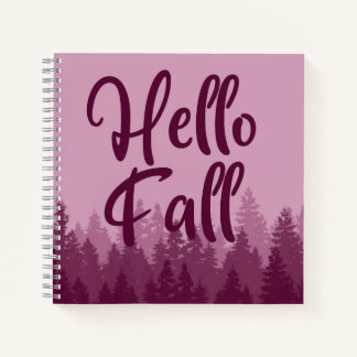 Cuaderno Hello Fall Season