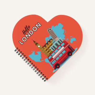 Cuaderno Hello London Notebook