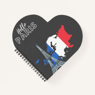 Cuaderno Hello Paris Notebook