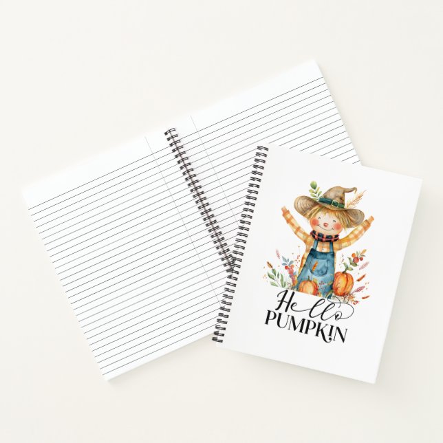 Cuaderno Hello Pumpkin Spiral Notebook (Interior)