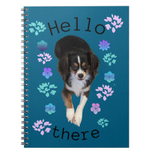 Cuaderno Hello There Puppy Spiral Photo Notebook
