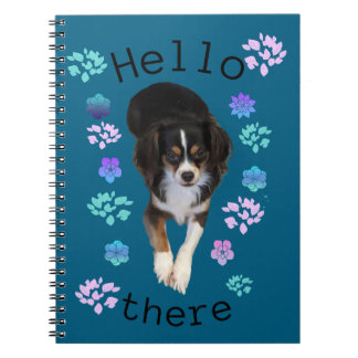 Cuaderno Hello There Puppy Spiral Photo Notebook