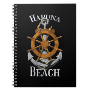 Cuaderno Helm Hapuna Beach Hawaii Vacaciones Ancla Náutica