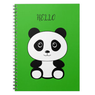 Cuaderno Helo Panda