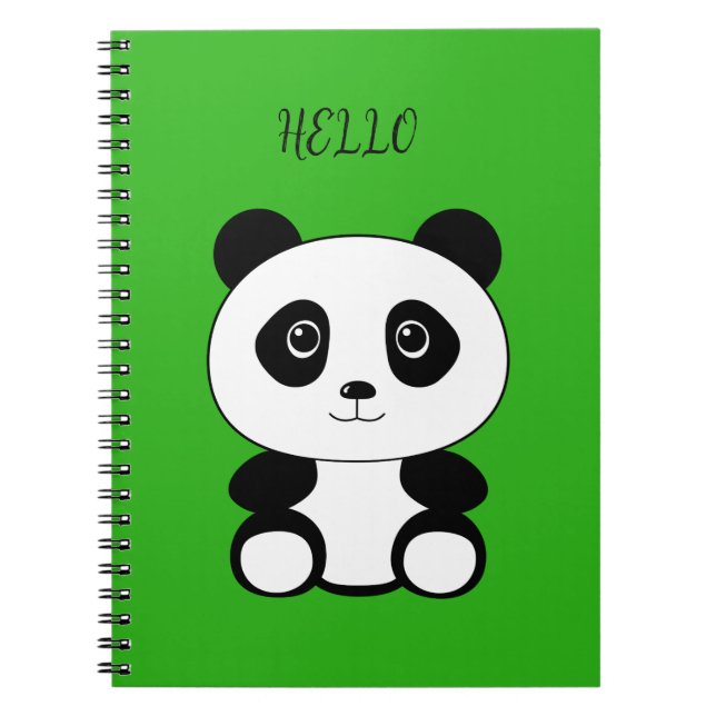 Cuaderno Helo Panda (Frente)