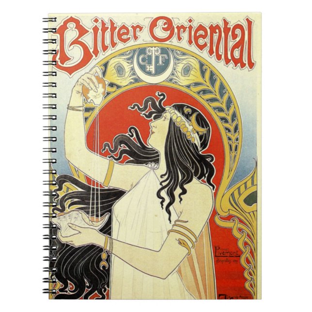 Cuaderno Henri Privat Livemont - Amargo Oriental (Frente)