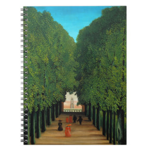 Cuaderno Henri Rousseau, Avenida en el Parque de Saint Clou