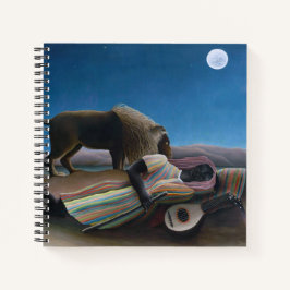 Cuaderno Henri Rousseau - El gitano durmiente