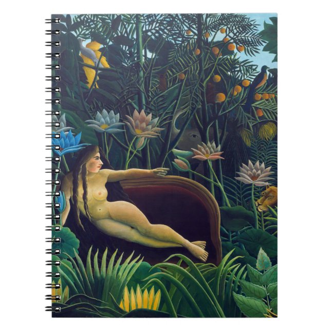 Cuaderno Henri Rousseau - El sueño / Le Reve (Frente)