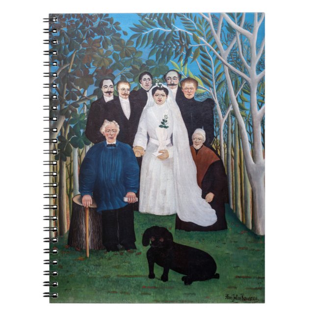 Cuaderno Henri Rousseau - La fiesta de la boda (Frente)